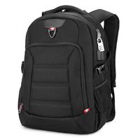 G-raphy Laptop Backpack for Men Business Computer Backpack Travel Anti Theft Laptops Backpack with USB Charging Port-Fits Up To 17.3 Inch Laptops (Black)