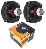 2X Pro Compression 1" Super Driver Loud 300 Watts 8 Ohm Car Audio PRV D250Ph-S