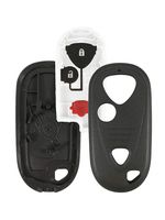 Shell Case & Pad fits Acura MDX NSX RSX Key Fob Keyless Entry Remote (E4EG8D-444H-A, OUCG8D-355H-A)