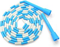 Beaded Jump Rope - Segmented Skipping Rope for Kids - Durable Outdoor Beads