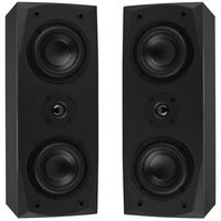 Dayton Audio MK442 Dual 4" 2-Way MTM Bookshelf Speaker Pair