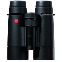 Leica Ultravid 10x42 HD Plus Binoculars With AquaDura Lens Coating, Black