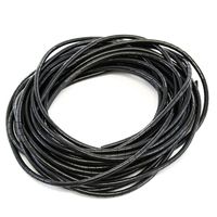 33FT PE 1/4 Inches (6 mm) Black Polyethylene Spiral Wire Wrap Tube PC Manage Cable for Car Computer Cable