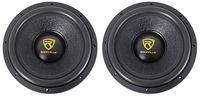 (2) Rockville W12K9D2 12" 8000 Watt Car Subwoofers Dual 2-Ohm Subs CEA Compliant
