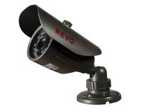 REVO America RCBS30-2A 660 TVL Indoor/Outdoor Bullet Surveillance Camera with 80-Feet Night Vision (Gray)