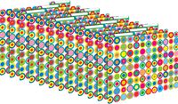 Barker Creek - Office Products Disco Dots Decorative File Folders, Letter, 1/3 Tabbed (LL-1324)