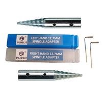 PURUI 1/2" Spindle Adapter Right and Left Hand for 6" Bench Grinder