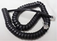5 Pack of Gray 9' Ft Handset Cords for Cisco Phone 7800 7900 8800 SPA Series 7940 7941 7942 7945 7960 7961 7962 8811 8841 8851 SPA303 SPA508G SPA525G2 Coil Curly Charcoal Lot IP by DIY-BizPhones