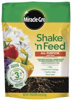 Miracle-Gro Shake 'N Feed All Purpose Plant Food, 8 lbs, Covers 320 sq. ft. - 3002010