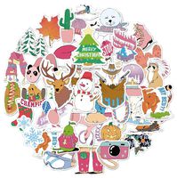 Vsco Stickers for Water Bottles Cute Merry Christmas Stickers for Hydro Flask Cute,Waterproof,Aesthetic,Trendy Stickers for Teens,Girls Perfect for Waterbottle,Laptop(40Pcs Winter Style)