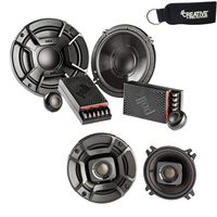 Polk Audio - A Pair of DB6502 6.5" Components and A Pair of DB402 4" Coax Speakers - Bundle Includes 2 Pair