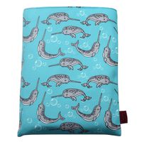 Book Sleeve Narwhal Book Cover Medium Book Sleeves Teen Gift (Medium)