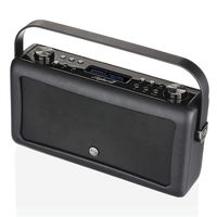 VQ Hepburn Mk II FM Radio and Bluetooth Speaker - Black