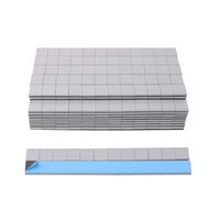 StanceMagic - 1 Box 0.25oz Adhesive Stick On Wheel Weights, 720pcs (60 3-oz strips), 180oz (11.25 lbs) Total Net Weight, Zinc Plated, Easy Peel, Low Profile, Silver Grey Gray