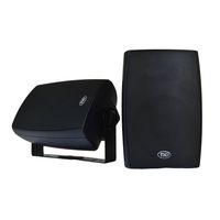 TIC BPS6 6.5" Outdoor Weather-Resistant Bluetooth Patio Speakers (Pair) - Black