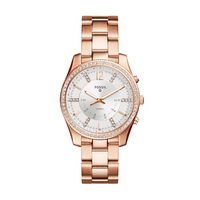Fossil Hybrid Smartwatch - Q Scarlette Rose Gold-Tone Stainless Steel FTW5016