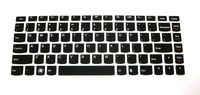 US layout Keyboard Protector Skin Cover for Lenovo Yoga 700 14-inch, Yoga 900 13-inch 2-in-1 Laptop (if your "enter" key looks like "7", our skin can't fit) (semi-black)