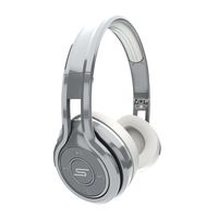 SMS Audio SYNC by 50 Bluetooth Wireless On-Ear Headphones - Silver