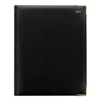 Letts 2020 Roma - Week to View Planner with Maps, 10.25 x 8.25 inches, Black (C33YIBK-20)