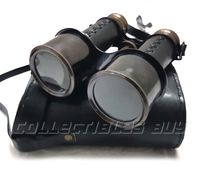 Best of United States of America New Premium Version Black Commando Binoculars Antique Handmade Functional Nautical Monocular - Vintage Black Binocular and Black Leather case
