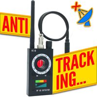 Anti Spy RF Detector Wireless Camera Finder and Bug Tracker with GPS Signal Detector and Portable Radio Scanner for Eavesdropping Devices