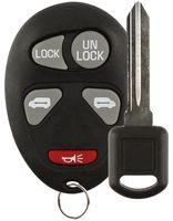 Discount Keyless Replacement Van Doors Key Fob Car Remote and Uncut Transponder Key Compatible with L2C0007T, 10335582-88, ID 13