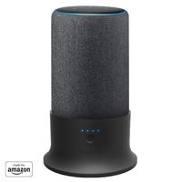 "Made for Amazon" Portable Battery Base for Echo (3rd Gen) and Echo Plus (2nd Gen) - Black
