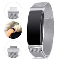 findway Compatible with Fitbit Inspire HR Bands/Inspire Band, Inspire Accessories Stainless Steel Bracelet Women Men Wristbands Strap Compatible for Fitbit Inspire & Inspire HR Fitness Tracker