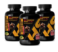 Male Enhancing libido Boosting Formula - Best Testosterone Booster for Men - Male Enhancement Pills - tongkat ali eurycoma longifolia - 3 Bottles 180 Capsules