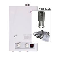 Eccotemp FVI12-LP Indoor Liquid Propane Tankless Water Heater Vertical Bundle