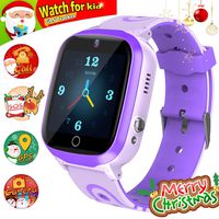YENISEY Kids Smart Watch for Boys Smartwatch WiFi/GPS Tracker Watch, Kids GPS Tracker Watch Activity Tracker Digital Watch, Touch Screen HD Camera Pedometer SOS Math Game Watch for Boys Girls Gift