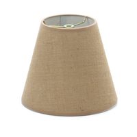 Darice Small Lamp Shade: Burlap, 4.5 x 8 x 7 Inches