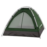 2-Person Dome Tent- Water Resistant, Removable Rain Fly & Carry Bag- Easy Set Up-Great for Camping, Hiking & Backpacking by Wakeman Outdoors (Green)