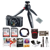 Canon PowerShot G7 X Mark II Digital Camera Video Kit + Corel Software + Bundle