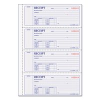 Rediform Prestige Duplicate Carbonless Softcover Money Receipt Books (8L806)