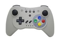 NEXiLUX Wireless 3 Pro Controller Gamepad for Nintendo Wii U, Gray
