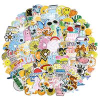 VSCO Stickers for Water Bottles Aesthetic 150pcs Cute Stickers, Vinyl Stickers for Hydro Flasks, Laptop, Water Bottles, Luggage, Skateboard, Cars, Stickers for Kids