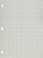 School Smart Double Sided Grid Paper, 3 Hole Punched, 8-1/2 x 11 Inches, 1/4 Inch Rule, White, Pack of 500