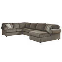 Signature Design by Ashley Jessa Place Sectional in Dune Fabric