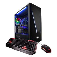 iBUYPOWER Pro Gaming PC Computer Desktop Trace 928770 (Intel i7-8700 3.20GHz, NVIDIA GeForce RTX 2070 8GB, 16GB DDR4, 1TB HDD, 240GB SSD, WiFi Included, Win 10 Home, VR Ready), Black