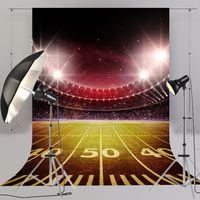 5x8ft American Football Photography Backdrop Sport Stadium Photo Booth Background for children Studio Props FT-4266