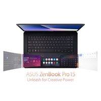 ASUS ZenBook Pro 15 Laptop with Innovative Screenpad, 15.6 inches UHD 4K Touch, Intel Core i9-8950HK, NVIDIA GeForce GTX 1050 Ti, 16GB DDR4 RAM, 512GB PCIe SSD, Backlit KB, Windows 10 Pro, UX580GE-XB74T (Renewed)