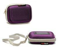 Navitech Purple Hard Protective Watch/Wristband Case Compatible with The Marathon by Timex Men's TW5K94600 Digital Full-Size Purple/Silver-Tone Resin Strap Watch