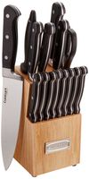 Cuisinart C77TR-16P Triple Rivet Collection 16-Piece Cutlery Block Set, Stainless Steel