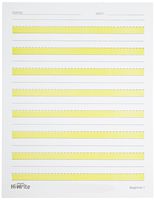 Abilitations 089661 Hi-Write Beginner Paper, Level 1, Pack of 100