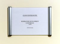 SECO 8.5 x 11 2 Sided Snap Frame Silver (DS8511-SV), 8.5" x 11"