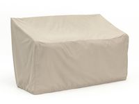 Covermates - Outdoor Patio Loveseat Cover - Heavy Duty Material - Water and Weather Resistant - Patio Furniture Covers - Khaki