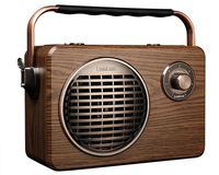 LuguLake Handheld Multi-Function Bluetooth Speaker PA System with Power Bass, FM Radio, Mic Input, Karaoke, USB/TF Readers, TWS, Remote Control and High Battery Capacity Boombox-Vintage Retro Style