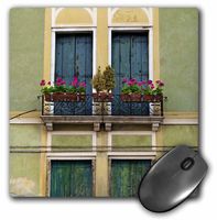 Exterior detail of a house in Venice, Italy - EU16 DNY0004 - Mouse Pad, 8 by 8 inches (mp_137735_1)