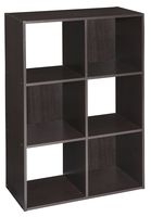 ClosetMaid 4186 Cubeicals Organizer, 6-Cube, Chocolate